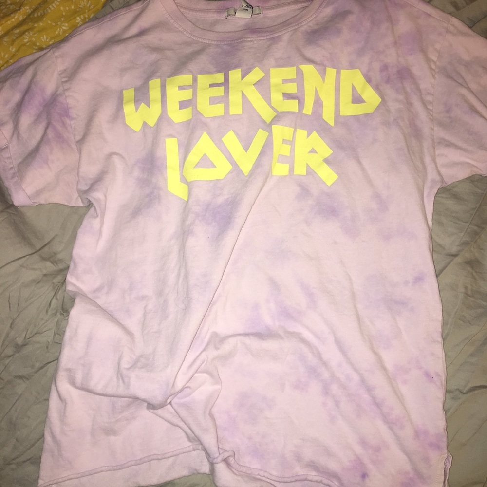 🔮 weekend lover 🔮 tie-dye tee shirt • medium